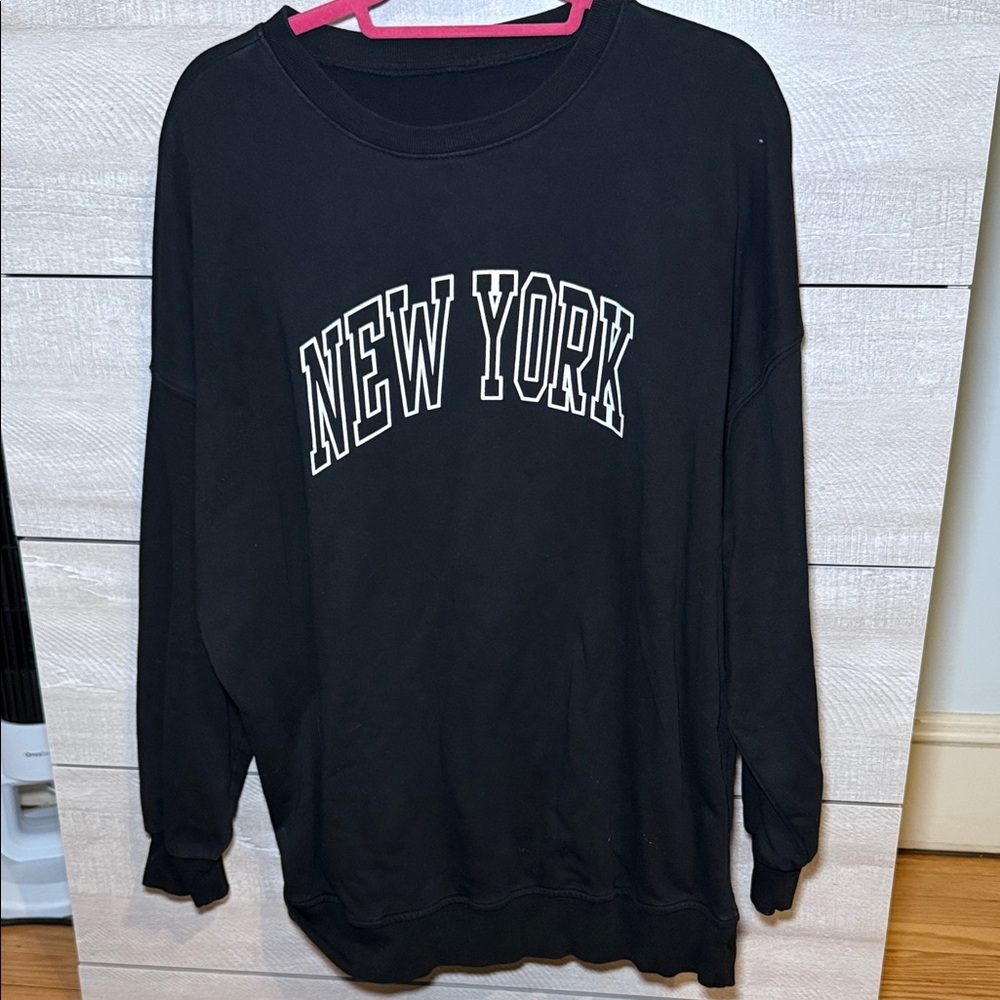 Black New York Sweatshirt